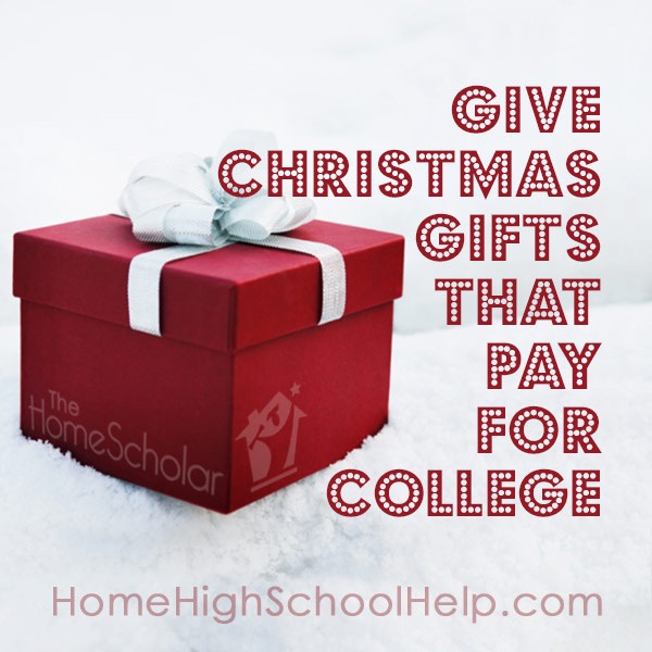 Christmas gifts that pay for college